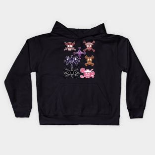 Yonko Jolly Roger 4 Kids Hoodie